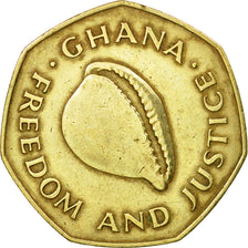 Moneda, Ghana, Cedi, 1979, MBC, Latón, KM:19
