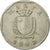 Coin, Malta, 50 Cents, 1992, British Royal Mint, VF(30-35), Copper-nickel, KM:98
