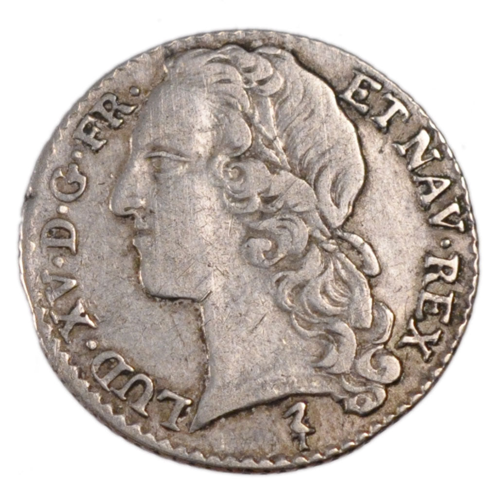 FRANCE, 1/10 Écu au bandeau, 12 Sols, 1/10 ECU, 1749, Lille, KM #511.22, ...