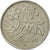 Coin, Malta, 25 Cents, 1993, Franklin Mint, EF(40-45), Copper-nickel, KM:97