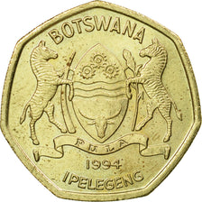 Coin, Botswana, 2 Pula, 1994, EF(40-45), Nickel-brass, KM:25