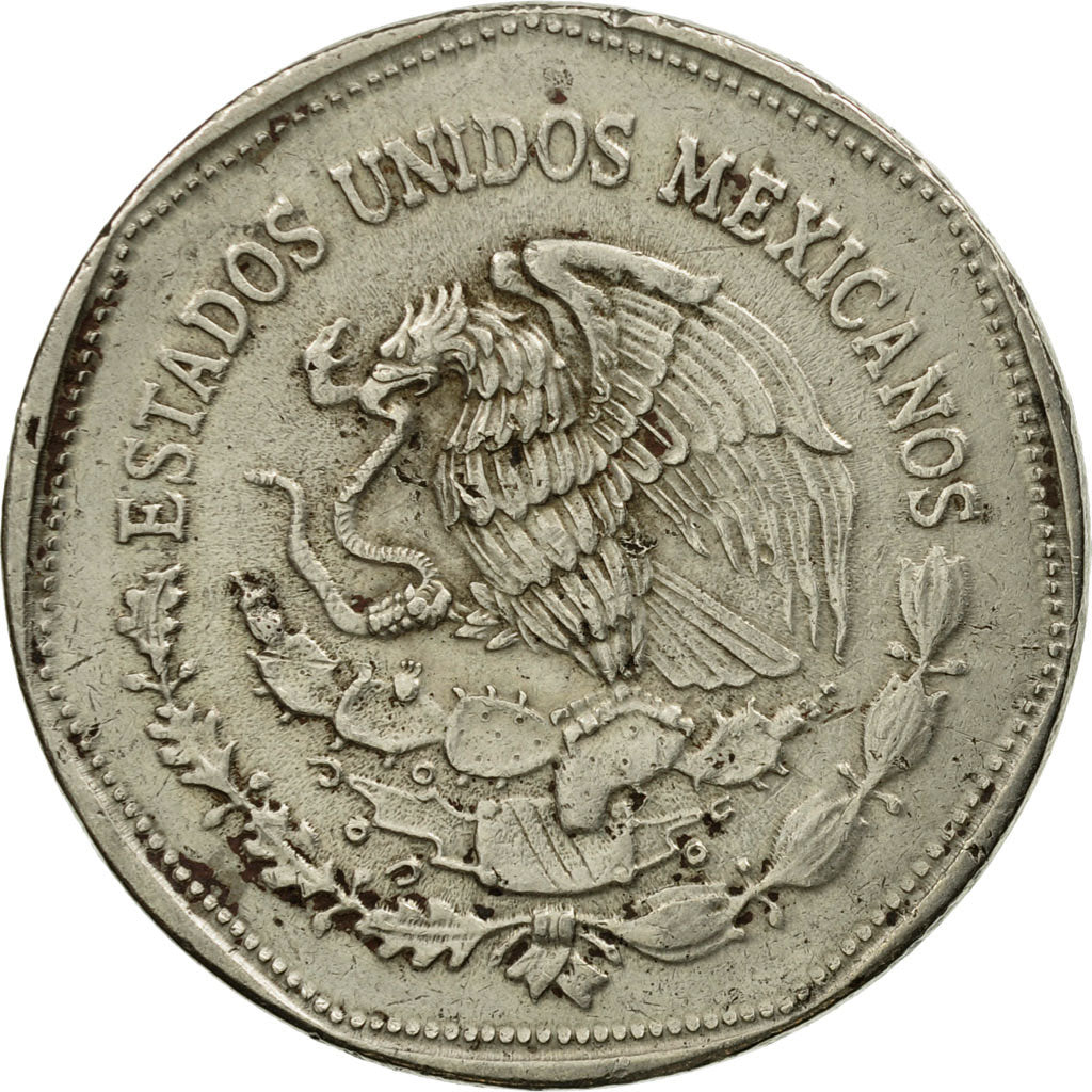 Münze, Mexiko, 5 Pesos, 1980, Mexico City, SS, Copper-nickel, KM:485