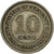 Moneta, MALEZJA, 10 Cents, 1948, EF(40-45), Miedź-Nikiel, KM:8