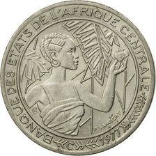 Coin, Central African States, 500 Francs, 1977, Paris, AU(50-53), Nickel, KM:12