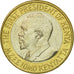 Coin, Kenya, 10 Shillings, 2009, British Royal Mint, EF(40-45), Bi-Metallic