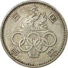 Coin, Japan, Hirohito, 100 Yen, 1964, VF(30-35), Silver, KM:79