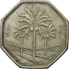 Coin, Iraq, 250 Fils, 1980, EF(40-45), Copper-nickel, KM:147