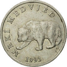 Münze, Kroatien, 5 Kuna, 1993, SS, Copper-Nickel-Zinc, KM:11