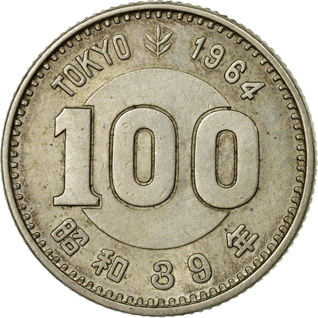 Coin, Japan, Hirohito, 100 Yen, 1964, VF(30-35), Silver, KM:79