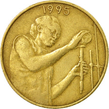 Monnaie, West African States, 25 Francs, 1995, Paris, TTB, Aluminum-Bronze, KM:9