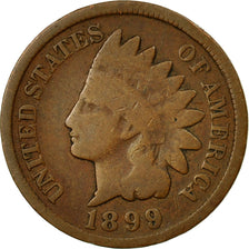 Moneda, Estados Unidos, Indian Head Cent, Cent, 1899, U.S. Mint, Philadelphia