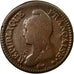 Coin, France, Dupré, Decime, AN 8, Metz, VF(20-25), Bronze, KM:644.2, Le
