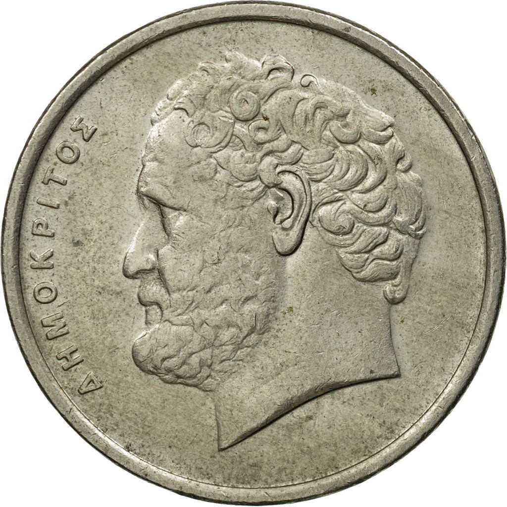 Munten, Griekenland, 10 Drachmes, 1990, ZF+, Copper-nickel, KM:132