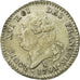 France, Louis XVI, 15 sols françois, 1791 / AN 3, Limoges, Silver, AU(50-53)