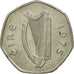 Coin, IRELAND REPUBLIC, 50 Pence, 1975, EF(40-45), Copper-nickel, KM:24