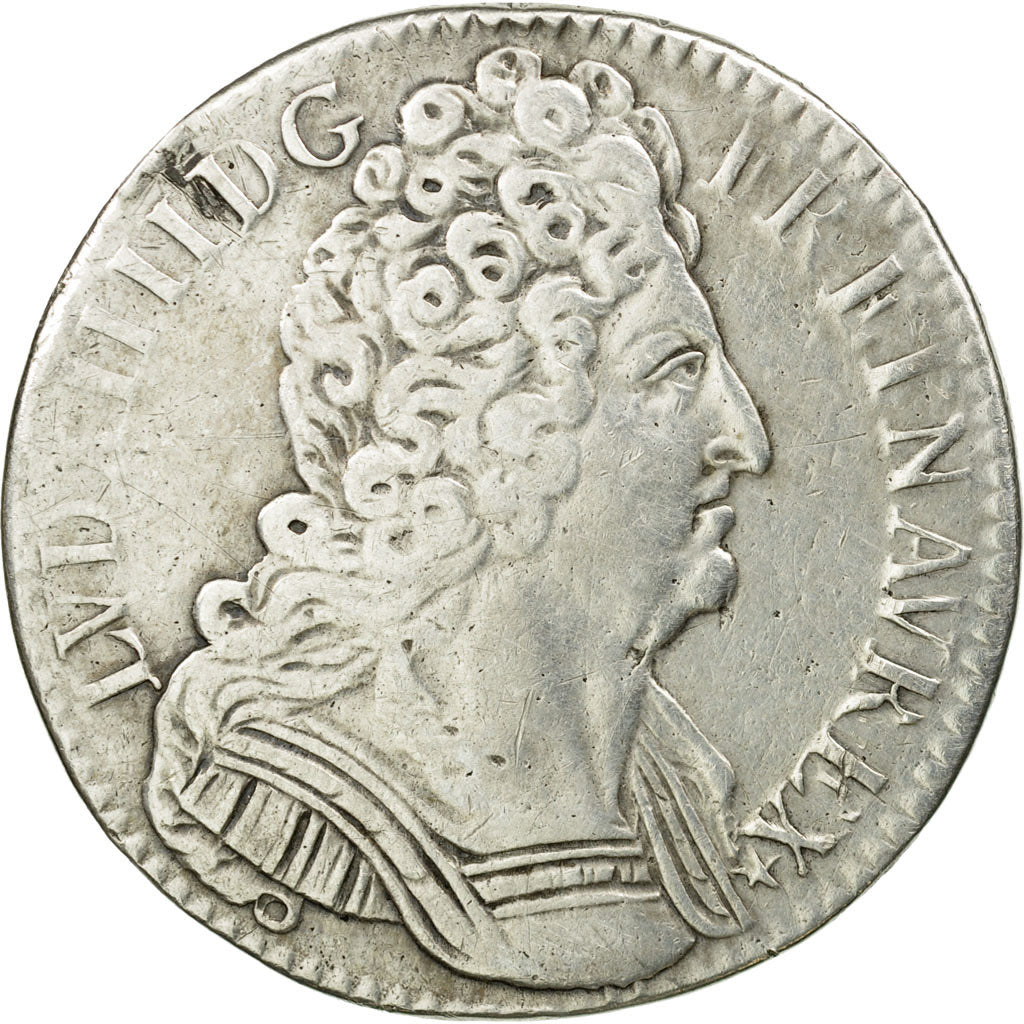 Coin, France, Louis XIV, 1/2 Écu aux 3 couronnes, 1/2 ECU, 36 Sols = 6 Deniers