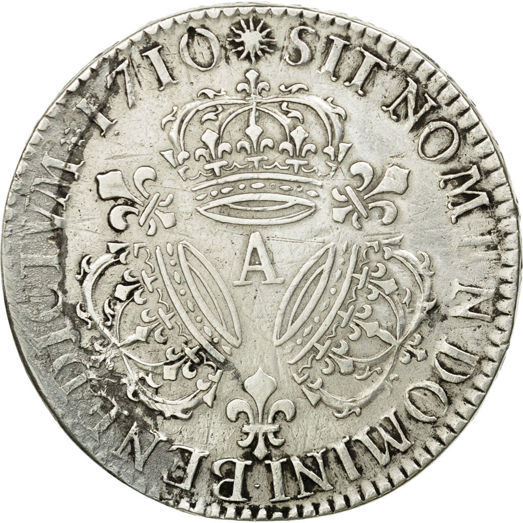 Coin, France, Louis XIV, 1/2 Écu aux 3 couronnes, 1/2 ECU, 36 Sols = 6 Deniers