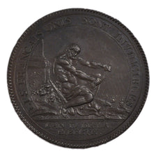 FRANCE, 5 Sols, 1792, KM #Tn35, AU(55-58), Bronze, Brandon #226, 26.80