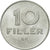 Moneta, Węgry, 10 Filler, 1972, Budapest, AU(55-58), Aluminium, KM:572
