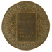FRANCE, Sol, 1793, Arras, EF(40-45), Bronze, Gadoury #19, 12.40
