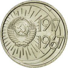Coin, Russia, 10 Kopeks, 1967, Saint-Petersburg, AU(50-53), Copper-Nickel-Zinc