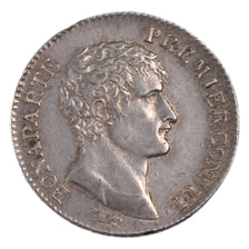 FRANCE, Napoléon I, Franc, 1803, Paris, KM #649.1, AU(55-58), Silver, Gadoury #.