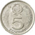 Munten, Hongarije, 5 Forint, 1972, Budapest, ZF, Nickel, KM:594