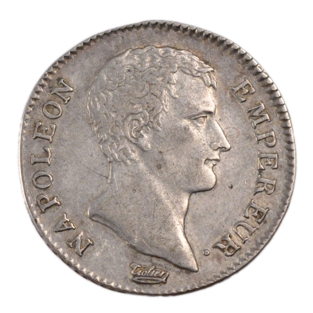 Francia, Napoléon I, Franc, 1804, Paris, BB+, Argento, Gadoury:443