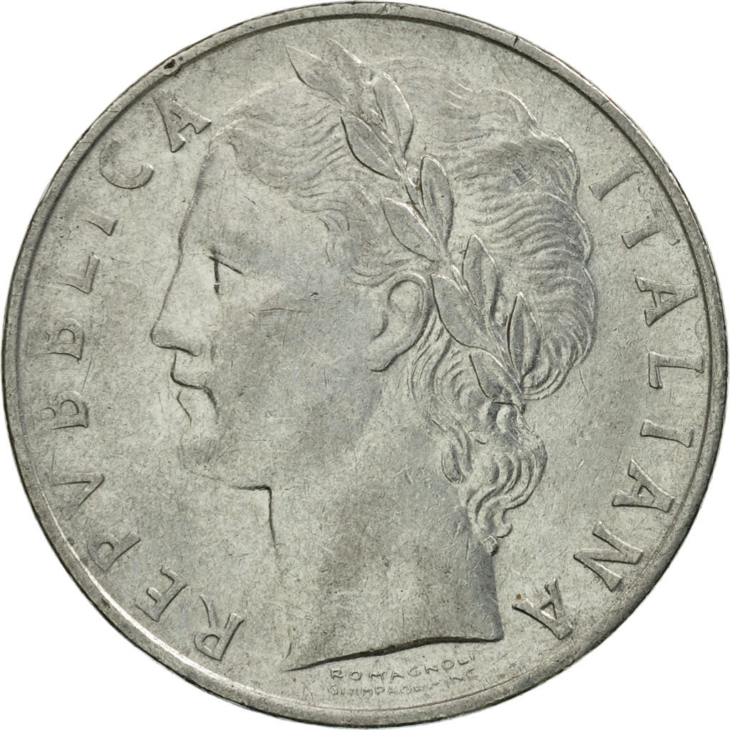 Münze, Italien, 100 Lire, 1971, Rome, S+, Stainless Steel, KM:96.1