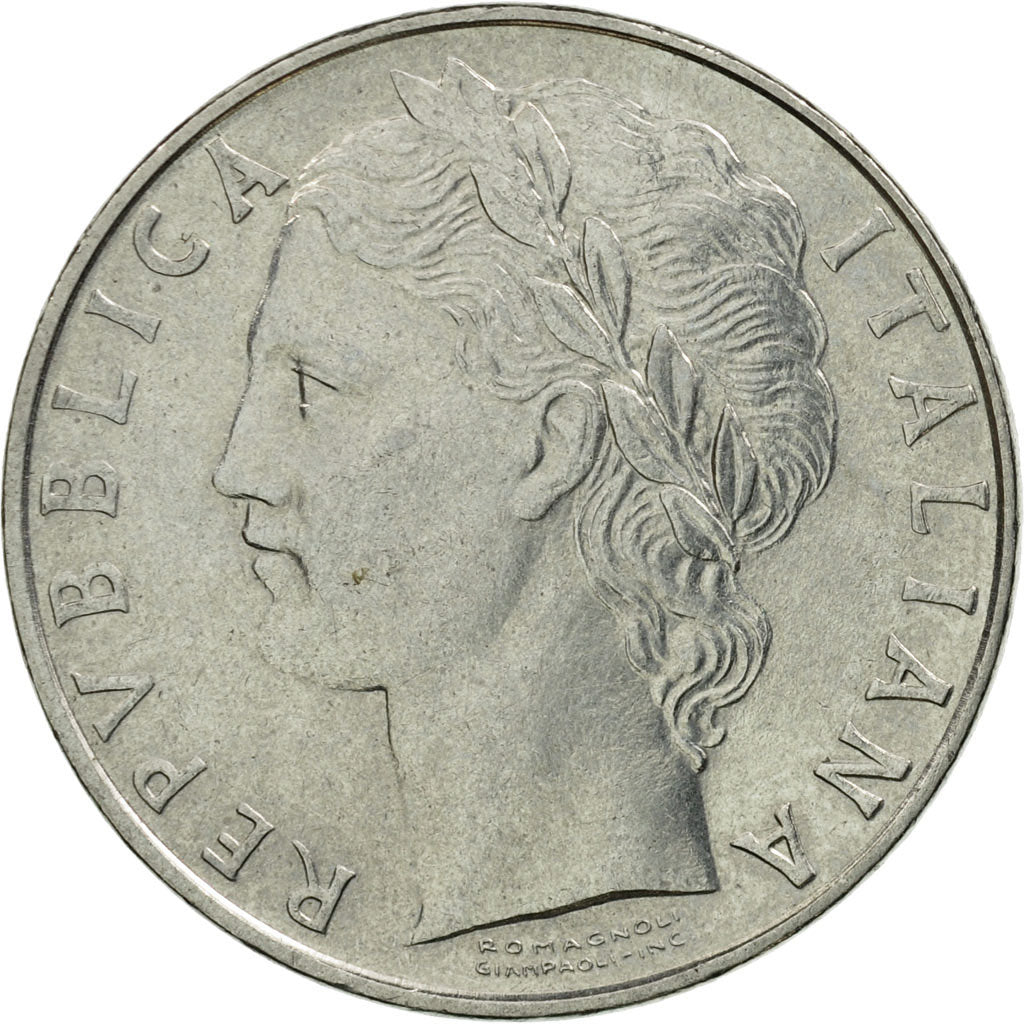Coin, Italy, 100 Lire, 1973, Rome, VF(30-35), Stainless Steel, KM:96.1