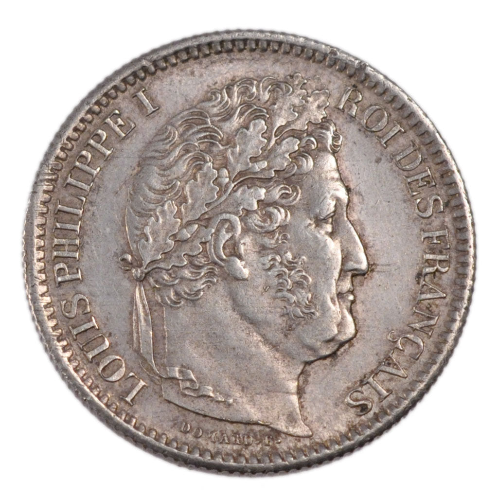 FRANCE, 2 Francs, 1832, Paris, AU(55-58), Silver, Gadoury #520, 10.00