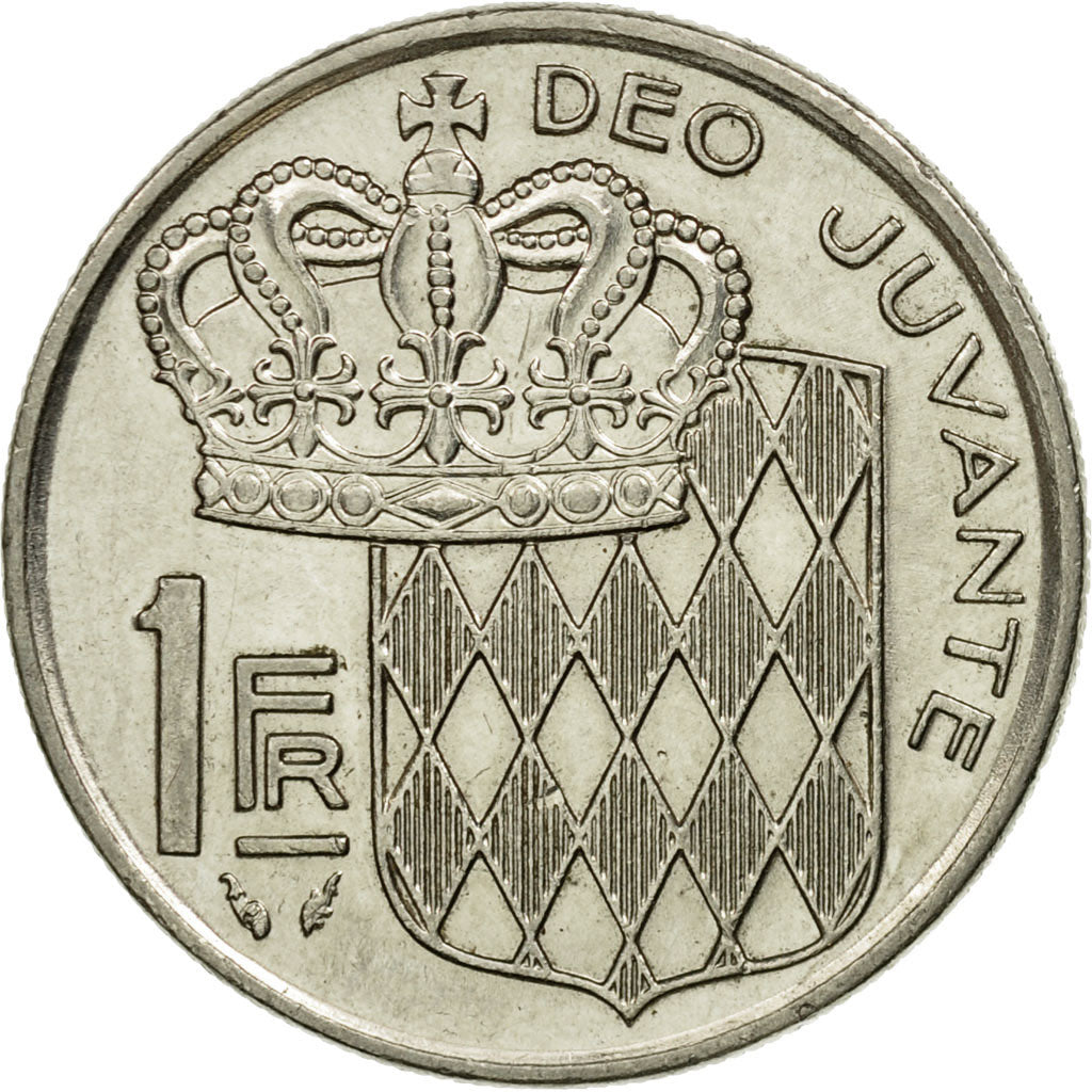 Münze, Monaco, Rainier III, Franc, 1979, VZ, Nickel, KM:140, Gadoury:MC 150