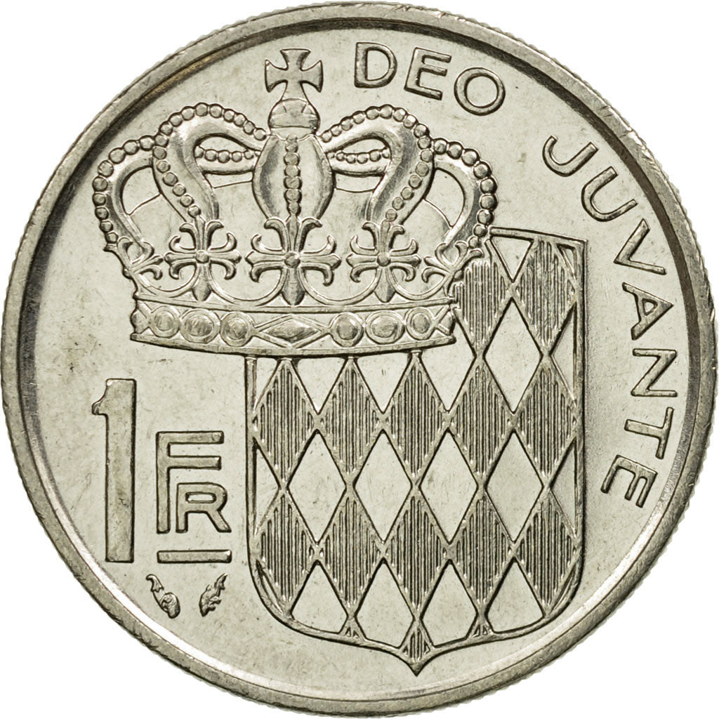 Münze, Monaco, Rainier III, Franc, 1979, SS+, Nickel, KM:140, Gadoury:MC 150