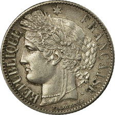 Coin, France, Cérès, Franc, 1849, Paris, AU(55-58), Silver, KM:759.1
