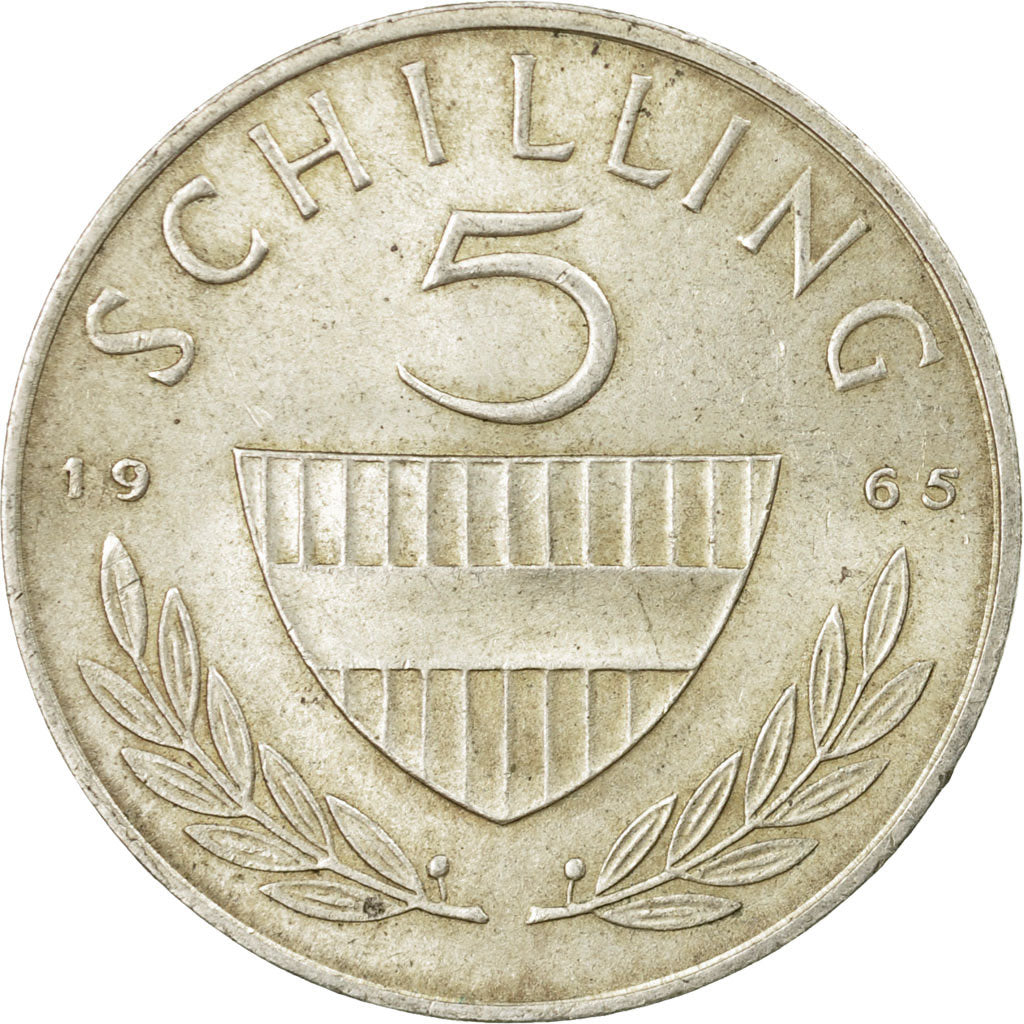 Coin, Austria, 5 Schilling, 1965, EF(40-45), Copper-nickel, KM:2889a
