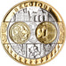 Belgium, Medal, L'Europe, Politics, Society, War, MS(65-70), Silver