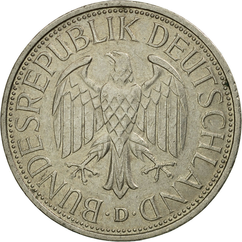 Münze, Bundesrepublik Deutschland, Mark, 1989, Munich, SS, Copper-nickel