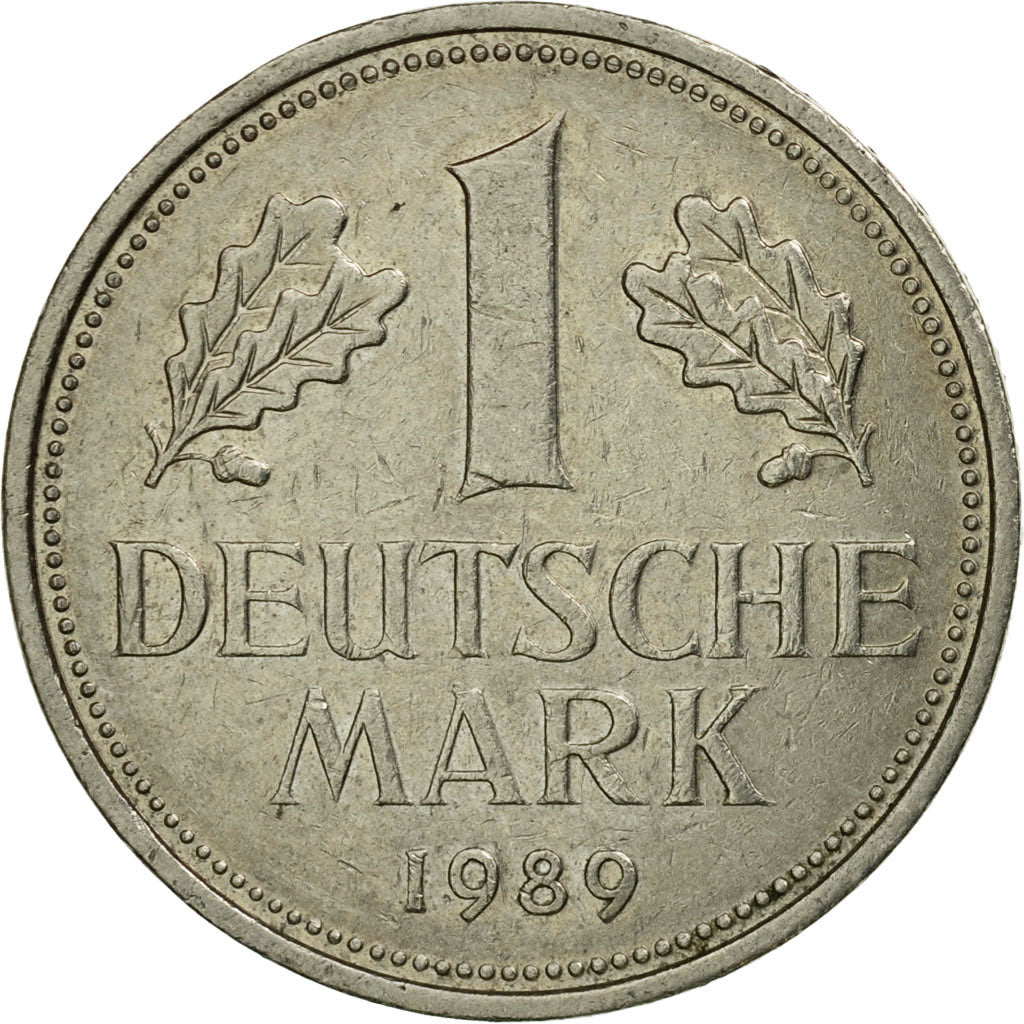 Münze, Bundesrepublik Deutschland, Mark, 1989, Munich, SS, Copper-nickel