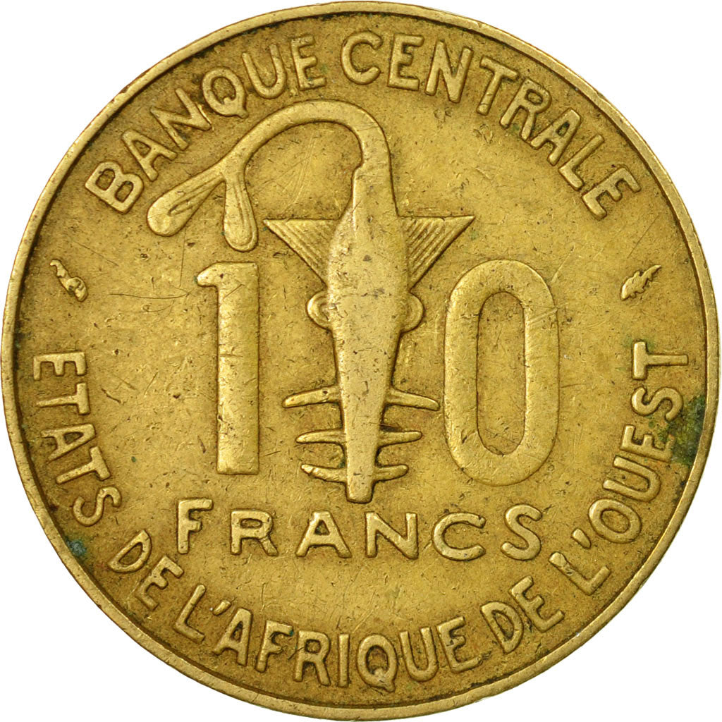 Coin, West African States, 10 Francs, 1978, Paris, VF(30-35)