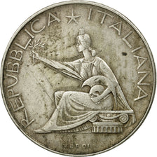 Coin, Italy, 500 Lire, 1961, Rome, EF(40-45), Silver, KM:99