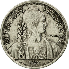 Monnaie, FRENCH INDO-CHINA, 10 Cents, 1939, Paris, TTB, Nickel, KM:21.1