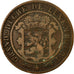 Coin, Luxembourg, William III, 10 Centimes, 1870, Utrecht, EF(40-45), Bronze