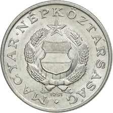 Coin, Hungary, Forint, 1981, Budapest, AU(50-53), Aluminum, KM:575