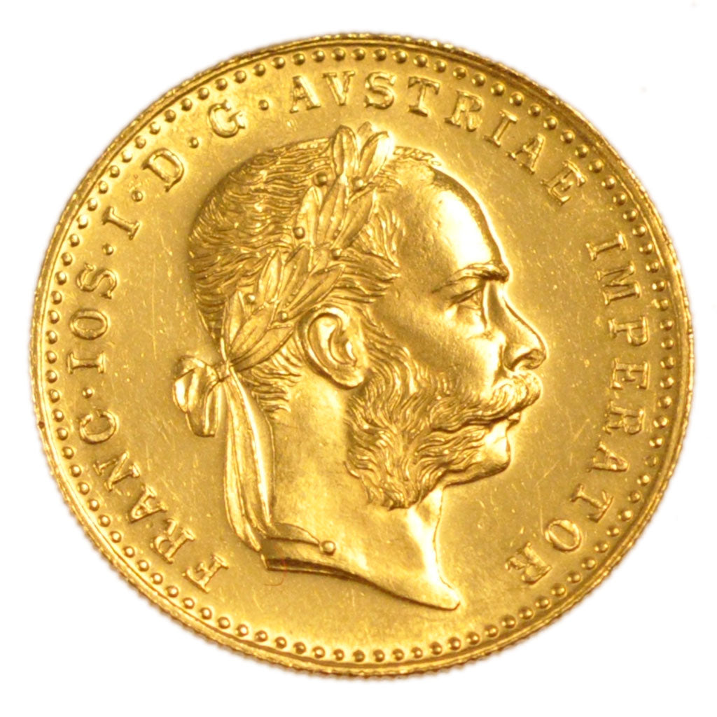 Austria, Ducat, 1915, KM #2267, MS(60-62), Gold, 3.50