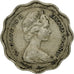 Coin, Bahamas, Elizabeth II, 10 Cents, 1966, Franklin Mint, VF(20-25)