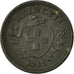 Coin, Switzerland, Rappen, 1944, Bern, EF(40-45), Zinc, KM:3a