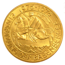 Austria, 1000 Schilling, 1976, KM #2933, MS(60-62), Gold, 27, 13.50