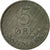 Coin, Denmark, Frederik IX, 5 Öre, 1960, Copenhagen, EF(40-45), Zinc, KM:843.2