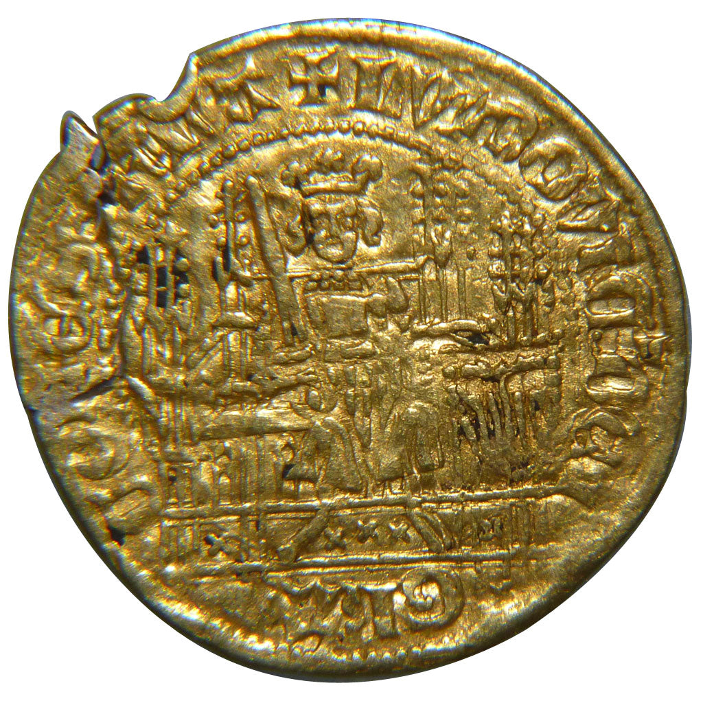 Belgium, 1/4 Ecu, AU(50-53), Gold, Boudeau #2229, 1.00