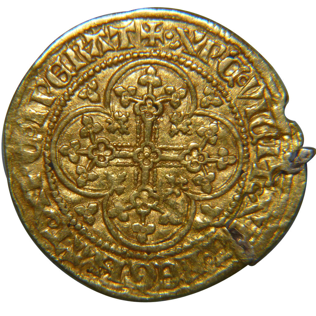 Belgium, 1/4 Ecu, AU(50-53), Gold, Boudeau #2229, 1.00
